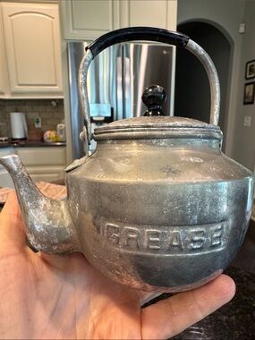 Vintage Aluminum Grease Strainer 1950’s Japanese made